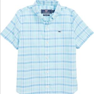 Vineyard Vines Plaid Whale Shirt